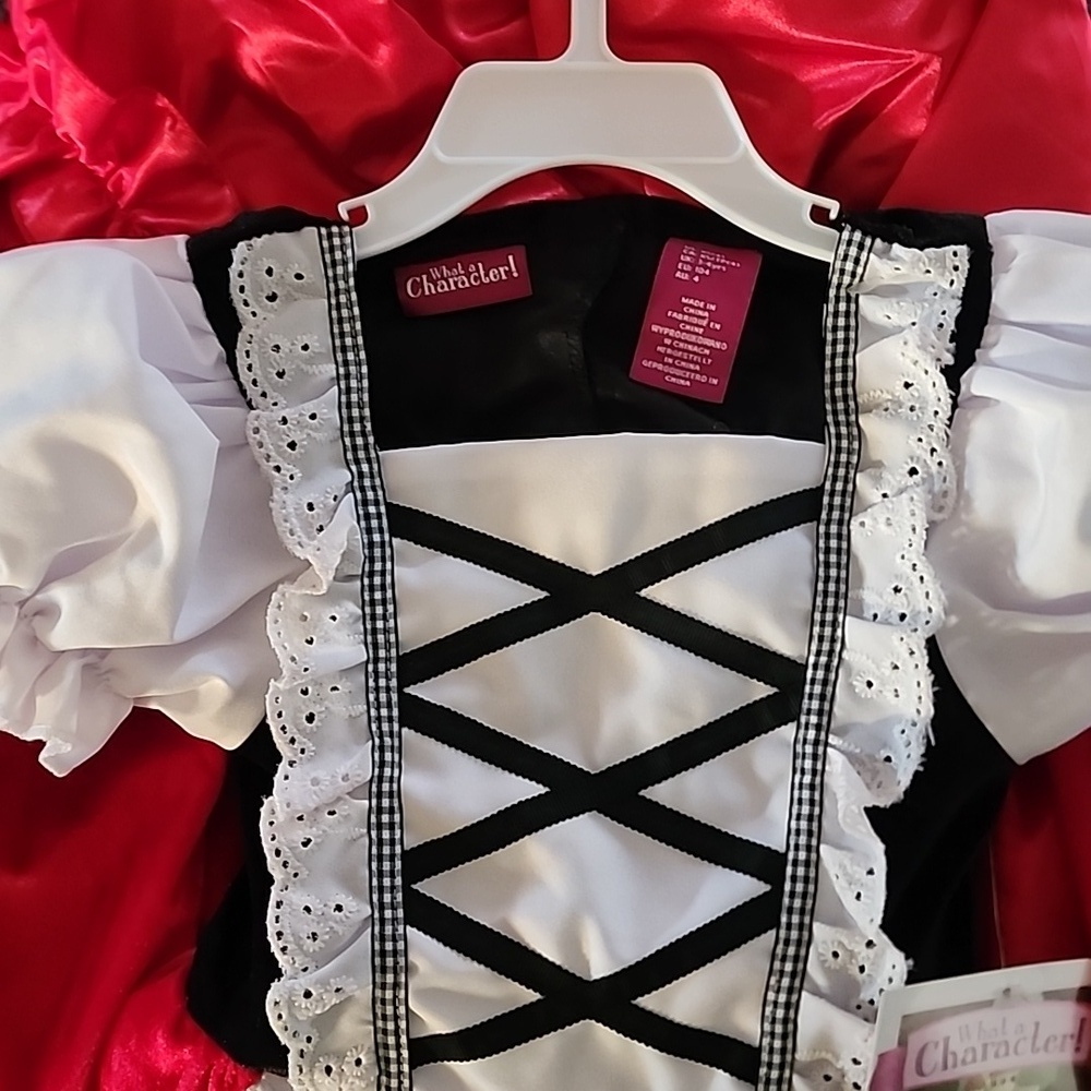 Little Red Riding hood costume.